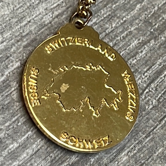 Vintage Schweiz Suisse Switzerland Necklace - Picture 5 of 12
